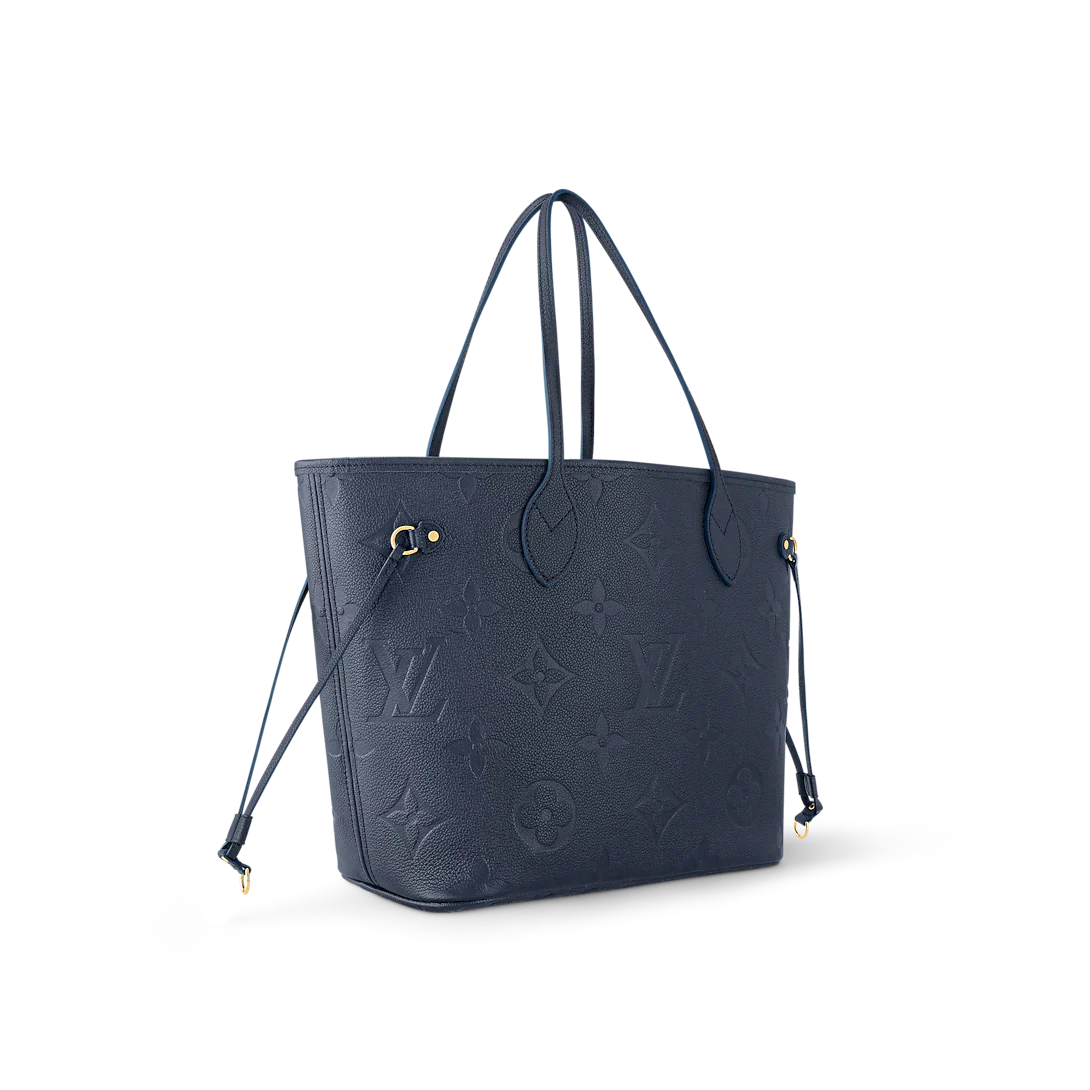 Louis Vuitton Neverfull MM Navy Blue